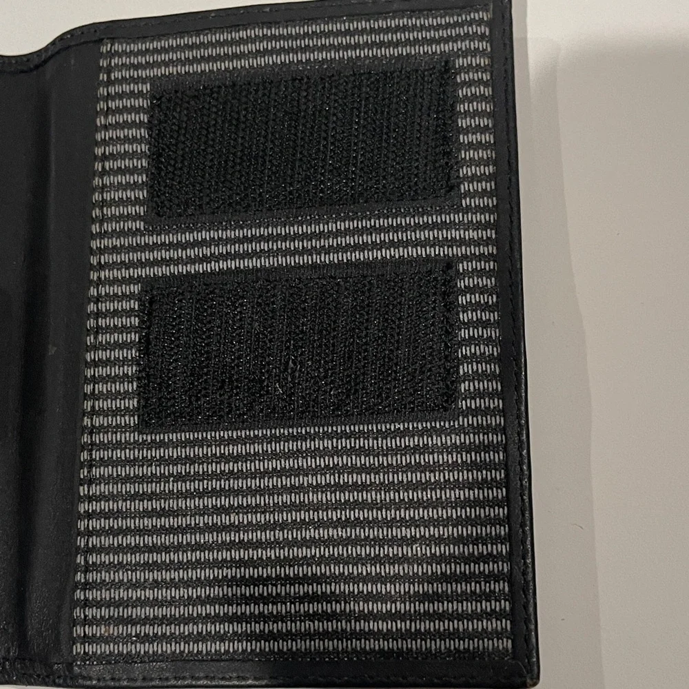 Black Leather Wallet or Small electronic case